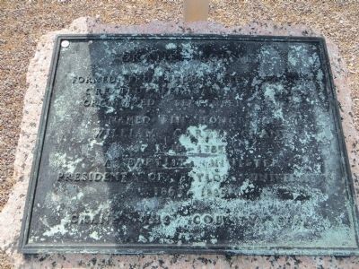 Crane County Marker. Click for full size. Crane County Marker image. Click for full size.