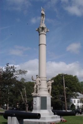 Wareham War Memorial Marker. Click for full size. Wareham War Memorial Marker image. Click for full size.