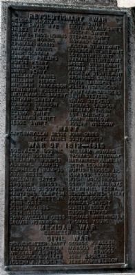 Wareham War Memorial Marker. Click for full size. Wareham War Memorial Marker image. Click for full size.