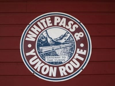 White Pass & Yukon Route Marker image. Click for full size.