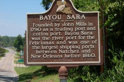 Bayou Sara Marker image. Click for full size.