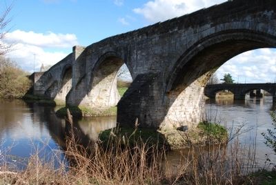 The Battle of Stirling Bridge Marker. Click for full size. The Battle of Stirling Bridge Marker image. Click for full size.