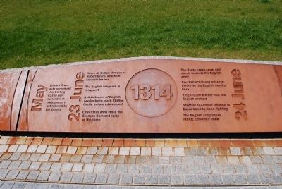 New Battle of Bannockburn Marker image. Click for full size.