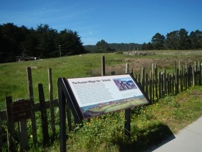 The Russian Village Site - Sloboda Marker. Click for full size. The Russian Village Site - Sloboda Marker image. Click for full size.