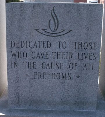 Wareham Bicentennial War Memorial Marker image. Click for full size.