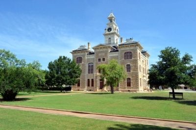 South Elevation of Shackelford County Courthouse image. Click for full size.