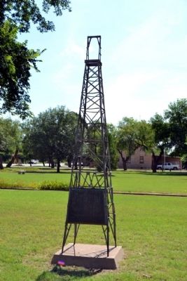 First Producing Oil Well in West Texas Marker image. Click for full size.