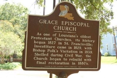 Grace Episcopal Church Marker image. Click for full size.
