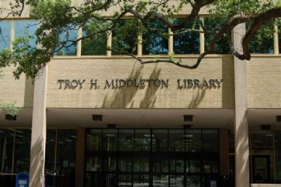 Troy H. Middleton Library image. Click for full size.