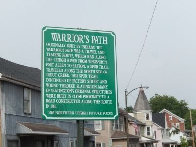 Warriors Path Marker image. Click for full size.