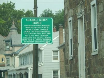 George Kern Home Marker. Click for full size. George Kern Home Marker image. Click for full size.