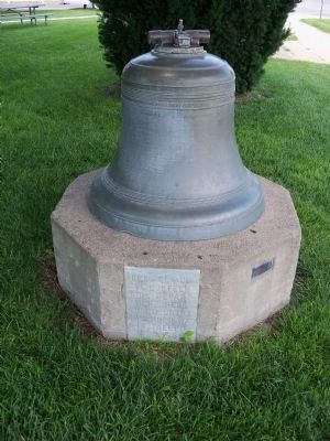 Red Cloud Volunteer Fire Department Bell & Marker. Click for full size. Red Cloud Volunteer Fire Department Bell & Marker image. Click for full size.
