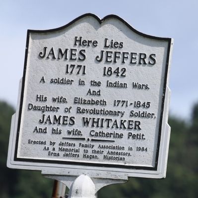 Here Lies James Jeffers Marker image. Click for full size.