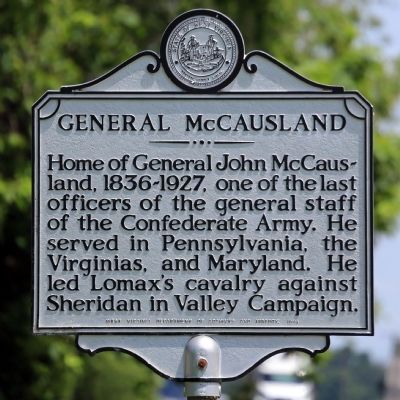 General McCausland Marker image. Click for full size.