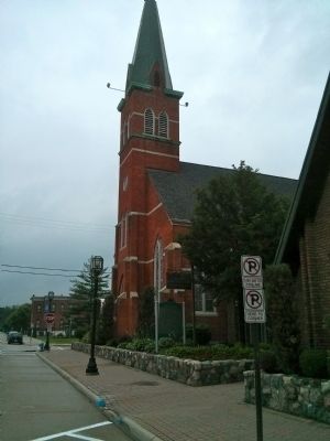 Zion United Church of Christ and Marker image. Click for full size.