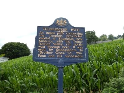 Tulpehocken Path Marker image. Click for full size.