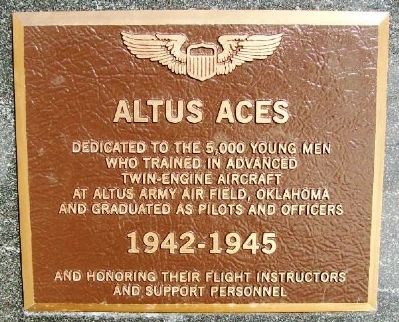Altus Aces Marker image. Click for full size.