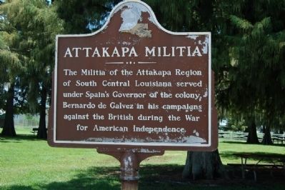 Attakapa Militia Marker image. Click for full size.