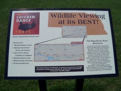 The Chicken Dance Trail<br>Wildlife Viewing at its BEST! image. Click for full size.