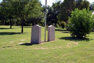 Camp Colorado and Colonel McCord Markers image. Click for full size.