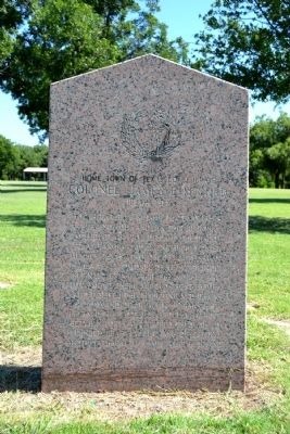 Home Town of Texas Confederate Colonel James E. McCord Marker image. Click for full size.