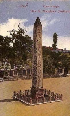 <i>Constantinople. Place de L'Hippodrome (Obélisque). Click for full size. <i>Constantinople. Place de L'Hippodrome (Obélisque) image. Click for full size.