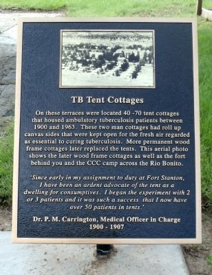 TB Tent Cottages Marker image. Click for full size.
