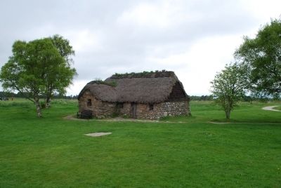 Culloden Battlefield English Headquarters image. Click for full size.