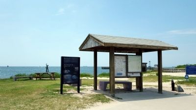 The Chesapeake Bay Impact Crater Marker image. Click for full size.