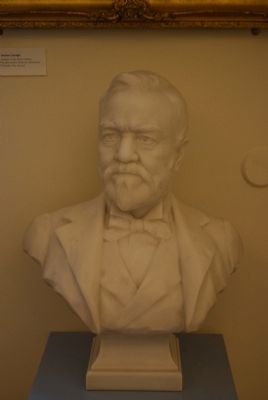 Andrew Carnegie Bust. Click for full size. Andrew Carnegie Bust image. Click for full size.