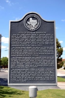 Site of Guitar Mansion Marker image. Click for full size.