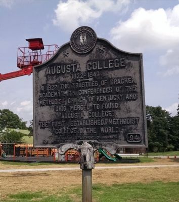 Augusta College Marker image. Click for full size.