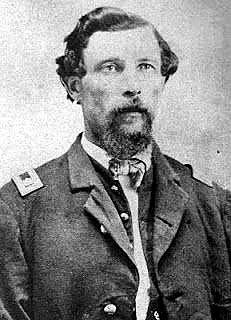 Brevet Lieut Col EMIL FRITZ, 1st California Cavalry, Post Commander of Ft Stanton 1865-66 image. Click for full size.