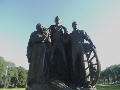 Closeup of the Pioneer Family image. Click for full size.