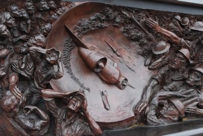 The Battle of Britain Memorial Marker. Click for full size. The Battle of Britain Memorial Marker image. Click for full size.