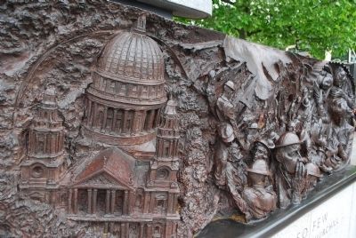 The Battle of Britain Memorial Marker. Click for full size. The Battle of Britain Memorial Marker image. Click for full size.