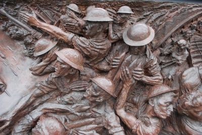 The Battle of Britain Memorial Marker. Click for full size. The Battle of Britain Memorial Marker image. Click for full size.