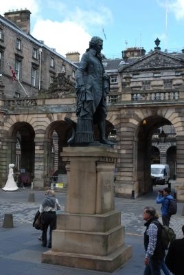 Adam Smith Statue Marker. Click for full size. Adam Smith Statue Marker image. Click for full size.