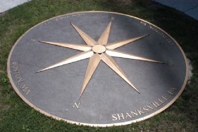 Battleship Cove 9-11 Memorial Marker image. Click for full size.