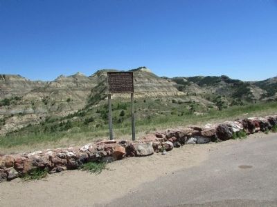 Badlands Panorama Marker image. Click for full size.