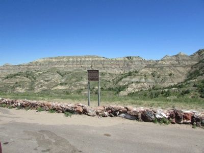 Badlands Panorama Marker image. Click for full size.