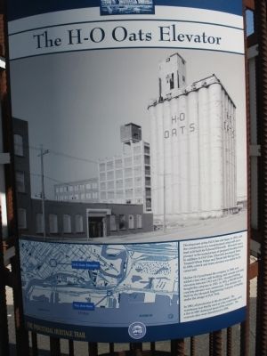 The H-O Oats Elevator Marker image. Click for full size.