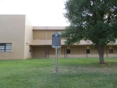 Site of Odessa College Marker. Click for full size. Site of Odessa College Marker image. Click for full size.