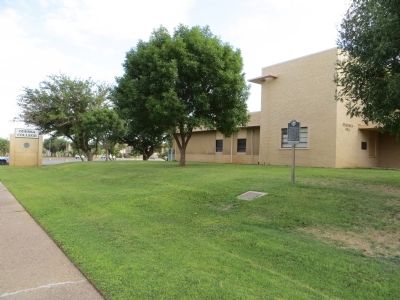 Site of Odessa College Marker. Click for full size. Site of Odessa College Marker image. Click for full size.
