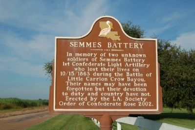 Semmes Battery Marker image. Click for full size.
