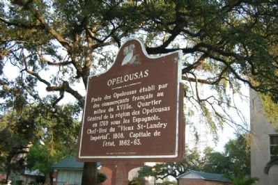 Opelousas Marker image. Click for full size.