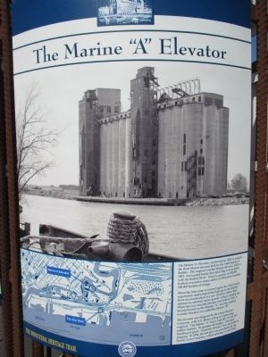 The Marine "A" Elevator Marker image. Click for full size.