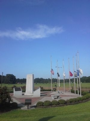 Bartlett Veterans Memorial image. Click for full size.
