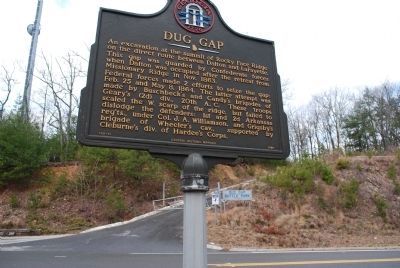 Dug Gap Marker. Click for full size. Dug Gap Marker image. Click for full size.