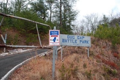 Dug Gap Marker. Click for full size. Dug Gap Marker image. Click for full size.